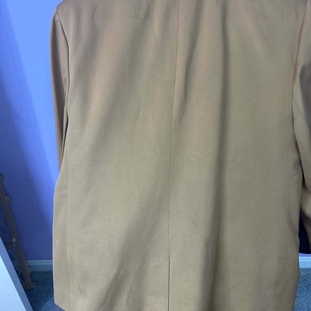 J. Crew Double-Breasted Camel Blazer - Picture 6 of 7